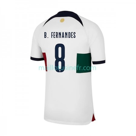 Maillot de Foot Portugal B.Fernandes 8 Extérieur Coupe du monde 2022 Maillot de Foot Portugal B.Fernandes 8 Extérieur Coupe du monde 2022